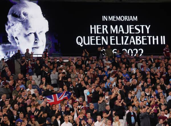 Newcastle United will pay their respects to Queen Elizabeth II when they play Bournemouth this weekend. (Photo by Marc Atkins/Getty Images)