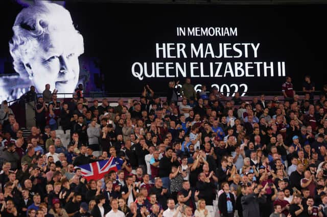 Newcastle United will pay their respects to Queen Elizabeth II when they play Bournemouth this weekend. (Photo by Marc Atkins/Getty Images)