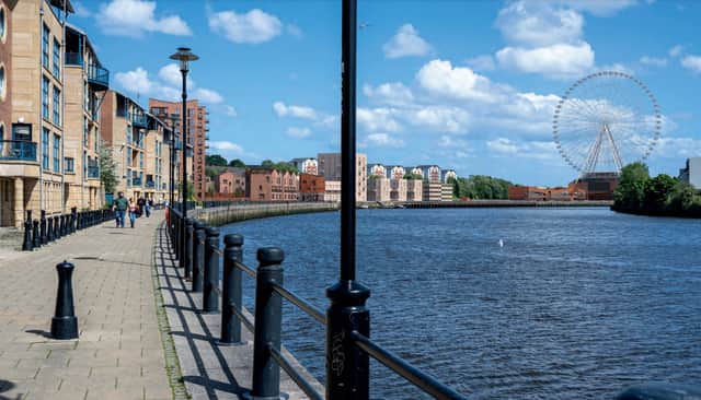 <p>View from Quayside promenade.</p>