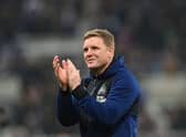 Newcastle United head coach Eddie Howe. (Photo by Stu Forster/Getty Images)
