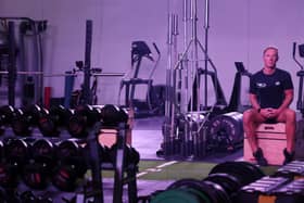 Personal trainer David Fairlamb, who claims he is losing custom because of changes to the Tyne Tunnel.