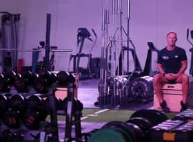 Personal trainer David Fairlamb, who claims he is losing custom because of changes to the Tyne Tunnel.