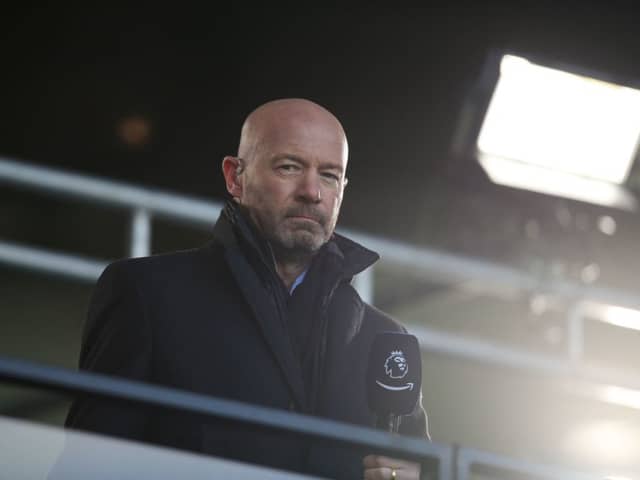 Newcastle United legend Alan Shearer. (Photo by LINDSEY PARNABY/POOL/AFP via Getty Images)
