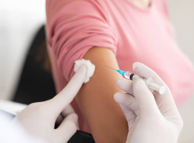 The vaccination is being offered to vunerable people first