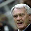 Bobby Robson, manager of Newcastle watches his team during the Newcastle United v Sheffield Wednesday (Photo: Clive Mason /Allsport)