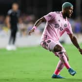 DeAndre Yedlin of Inter Miami CF controls the ball against FC Cincinnati (Photo by Lauren Sopourn/Getty Images)