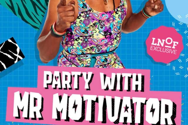 Find out how to book Mr Motivator on the Last Night of Freedom website