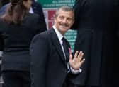 Bear Grylls pictured at the Queen’s funeral, representing the scouts.