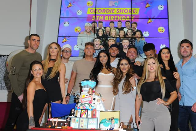 The Geordie Shore cast members reunited briefly before in 2016