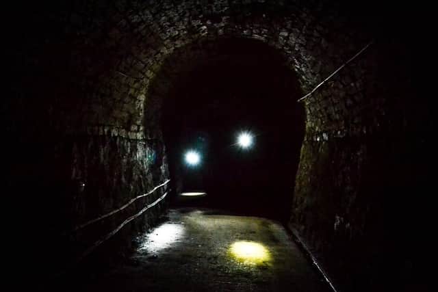 Traverse underneath the streets and landmarks of Newcastle via the Victoria Tunnel