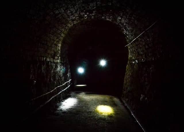 Traverse underneath the streets and landmarks of Newcastle via the Victoria Tunnel