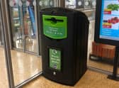 The Aldi soft plastics recycling bin which will be popping up in stores across the UK