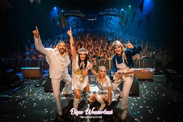 ABBA Disco Wonderland is led by a tribute band