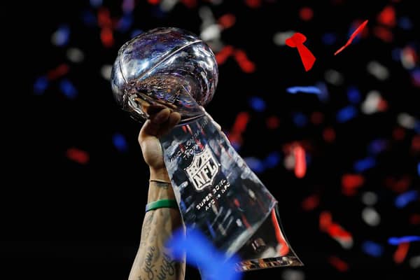 The Vince Lombardi Trophy is won by the winner of the Super Bowl