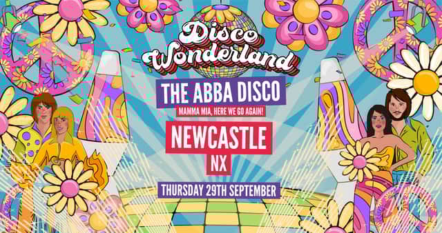 ABBA Disco Wonderland will be in Newcastle this Thursday