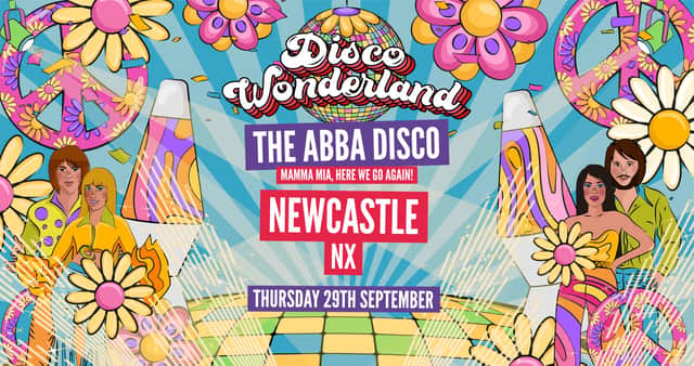 ABBA Disco Wonderland will be in Newcastle this Thursday