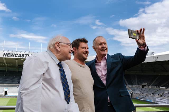 Ricky (centre) learnt of Bill’s commentary dreams during phone calls