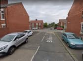 Brownlow Road in South Shields, where the incident took place.