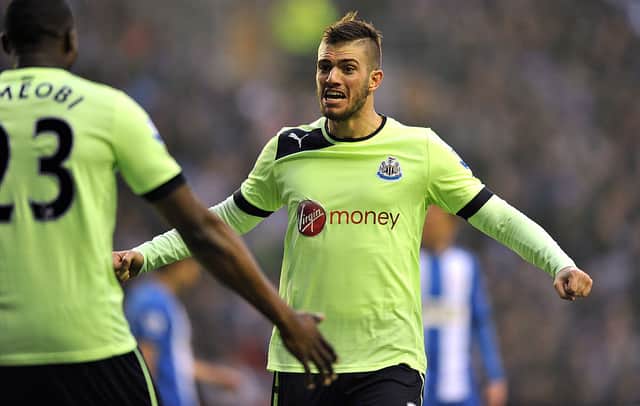 Former Newcastle United full-back Davide Santon. (PAUL ELLIS/AFP via Getty Images))