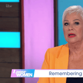 Denise paid tribute to her late father on Loose Women (Image: ITV)