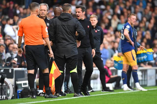 <p>Fulham boss Marco Silva reacts to defeat versus Newcastle United. (Photo by Tom Dulat/Getty Images)</p>