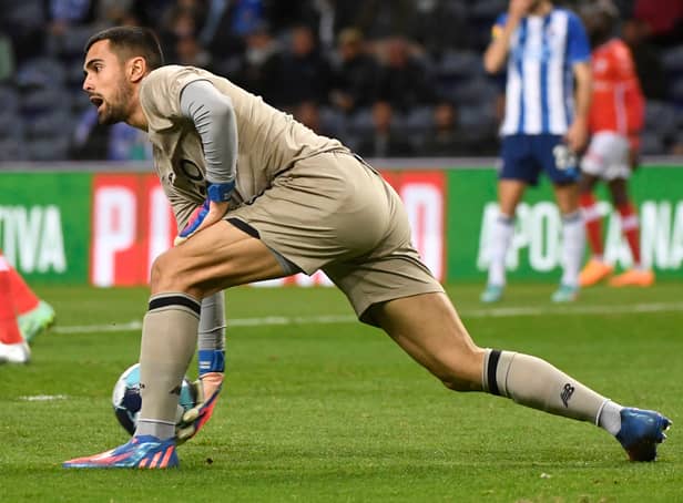 <p>FC Porto goalkeeper Diogo Costa is a reported target for Newcastle (Photo by MIGUEL RIOPA / AFP) </p>