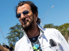 Ringo Starr attends Ringo’s Peace & Love Birthday Celebration at Beverly Hills Garden Park on July 7, 2022 in Beverly Hills, California.