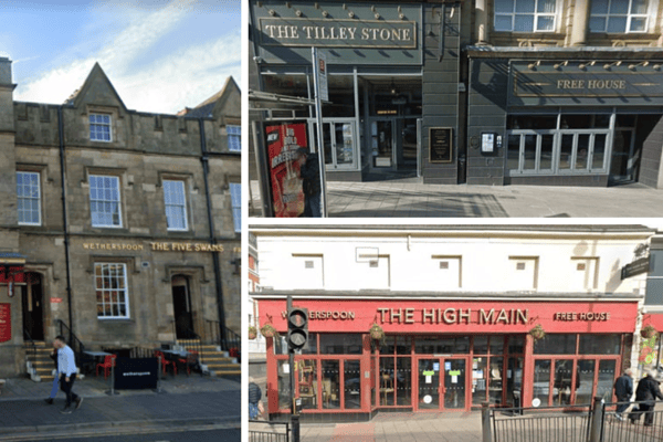 Wetherspoon pubs on Tyneside