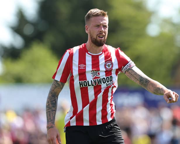 Brentford captain Pontus Jansson will miss the visit to Newcastle United. Photo by David Rogers/Getty Images)