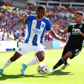 Brighton and Hove Albion midfielder Enock Mwepu has been forced to retire aged just 24. (Photo by Bryn Lennon/Getty Images)