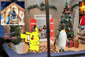 Geordies have been saying what they want to be in the Fenwick’s Christmas Window