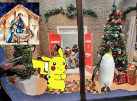 Geordies have been saying what they want to be in the Fenwick’s Christmas Window