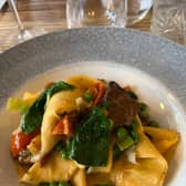 A dish from Lovage in Jesmond