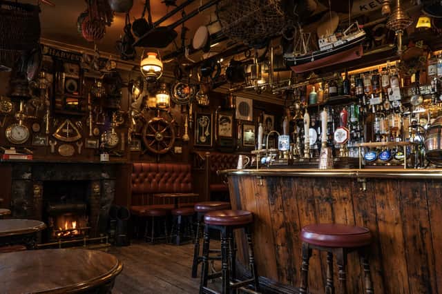 The Olde Ship Inn interior