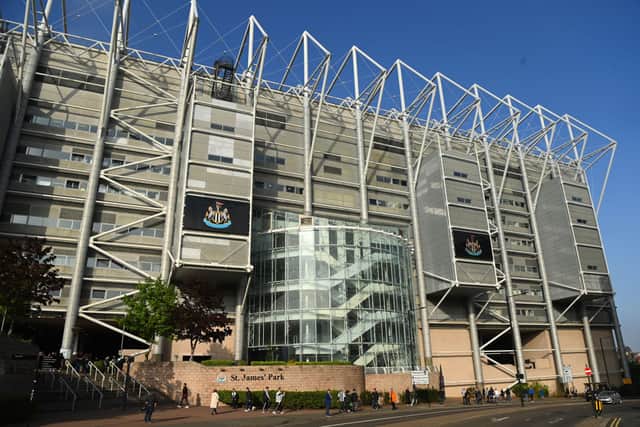 St James’ Park, the home of Newcastle United. (Photo by Stu Forster/Getty Images)