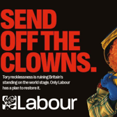 One of the four posters created by The Labour Party (Photo: The Labour Party) 