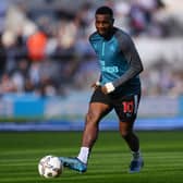 Newcastle United winger Allan Saint-Maximin.  (Photo by Stu Forster/Getty Images)