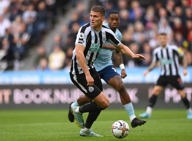 Newcastle United defender Sven Botman. (Photo by Stu Forster/Getty Images)