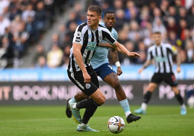 Newcastle United defender Sven Botman. (Photo by Stu Forster/Getty Images)