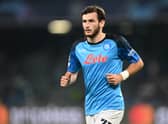 Napoli attacker Khvicha Kvaratskhelia.  