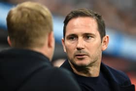 Everton manager Frank Lampard. (Photo by Stu Forster/Getty Images)