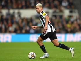 Bruno Guimaraes was in fine form once again as Newcastle claimed a 1-0 win against Everton (Photo by Stu Forster/Getty Images)