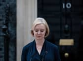Liz Truss delivers her resignation speech on 20 October (Photo: Rob Pinney/Getty Images)