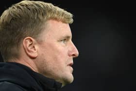 Newcastle United head coach Eddie Howe. (Photo by Stu Forster/Getty Images)