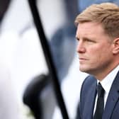 Newcastle United head coach Eddie Howe. (Photo by George Wood/Getty Images)