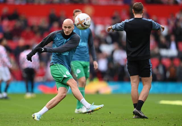 Newcastle United midfielder Jonjo Shelvey. (Photo by Stu Forster/Getty Images)