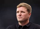 Newcastle United head coach Eddie Howe. (Photo by George Wood/Getty Images)