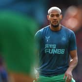 Newcastle United midfielder Joelinton. (Photo by Stu Forster/Getty Images)