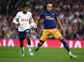 Newcastle United midfielder Joelinton. (Photo by Justin Setterfield/Getty Images)
