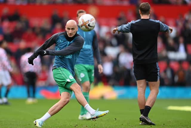 Newcastle United midfielder Jonjo Shelvey. (Photo by Stu Forster/Getty Images)